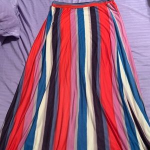 Free People Multi Color Skirt